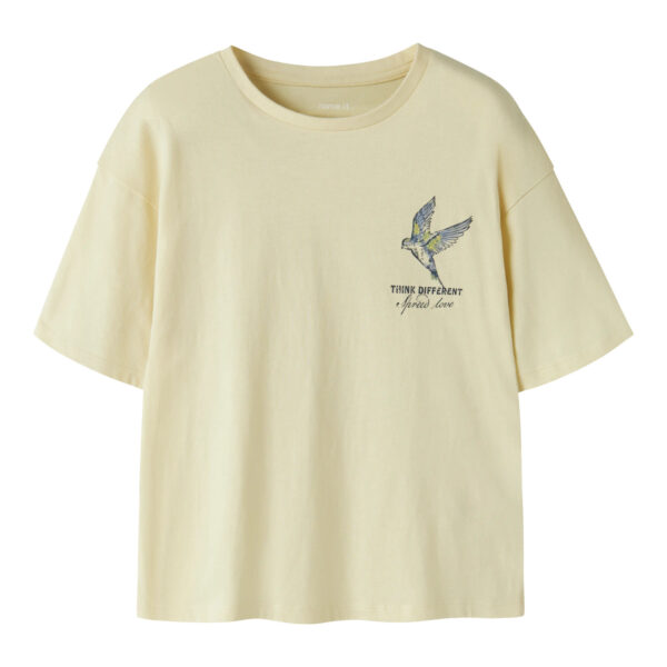 NAME IT T-shirt Francine Pear Sorbet