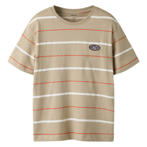 NAME IT T-shirt Fritz Aluminium