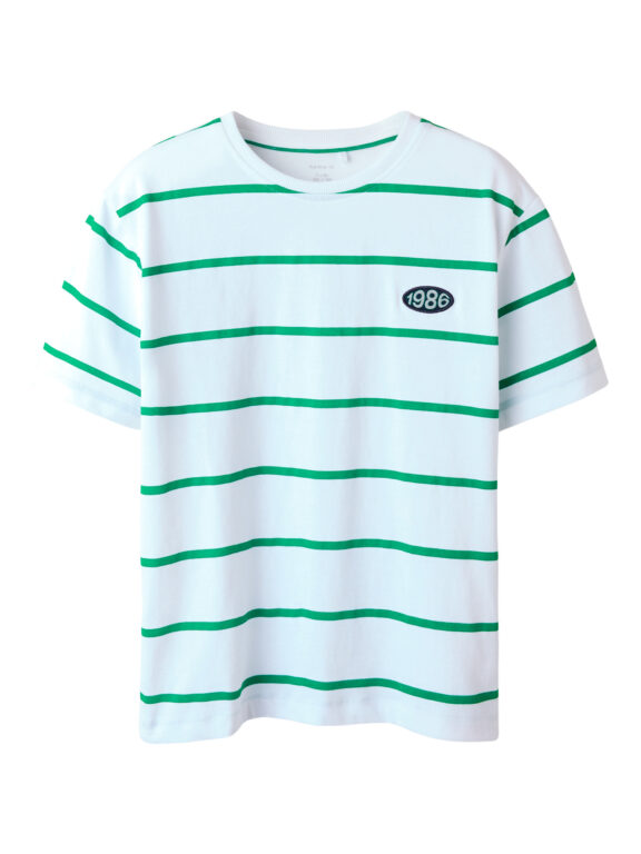 NAME IT T-shirt Fritz Bright White