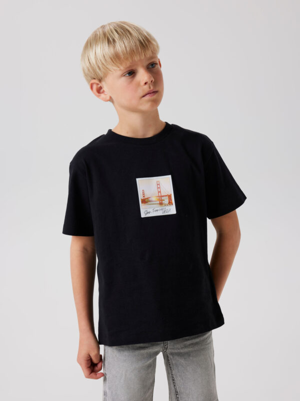 NAME IT T-shirt Frode Black NAME IT T-shirt Frode Black