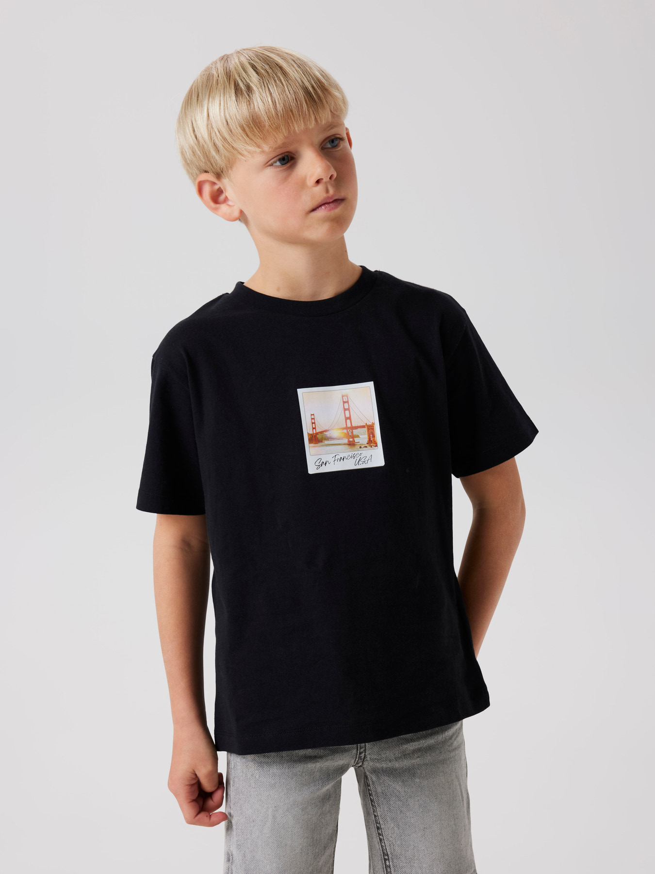 NAME IT T-shirt Frode Black NAME IT T-shirt Frode Black