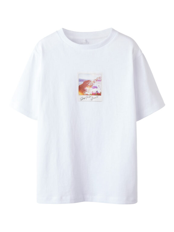 NAME IT T-shirt Frode Bright White NAME IT T-shirt Frode Bright White