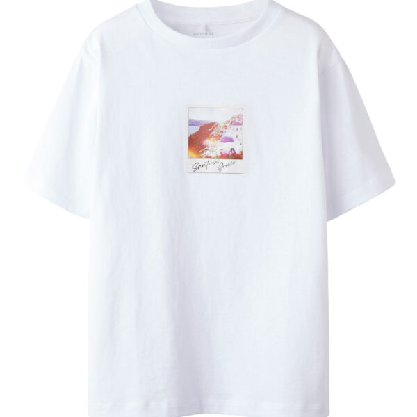 NAME IT T-shirt Frode Bright White