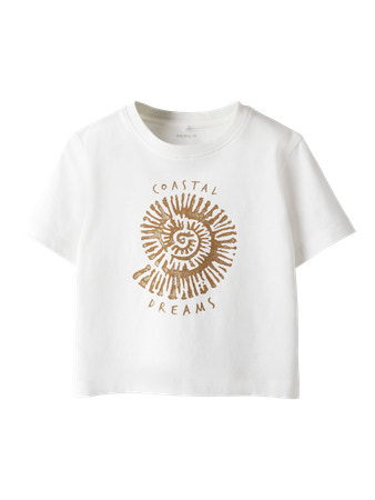 NAME IT T-shirt Haline Cloud Dancer