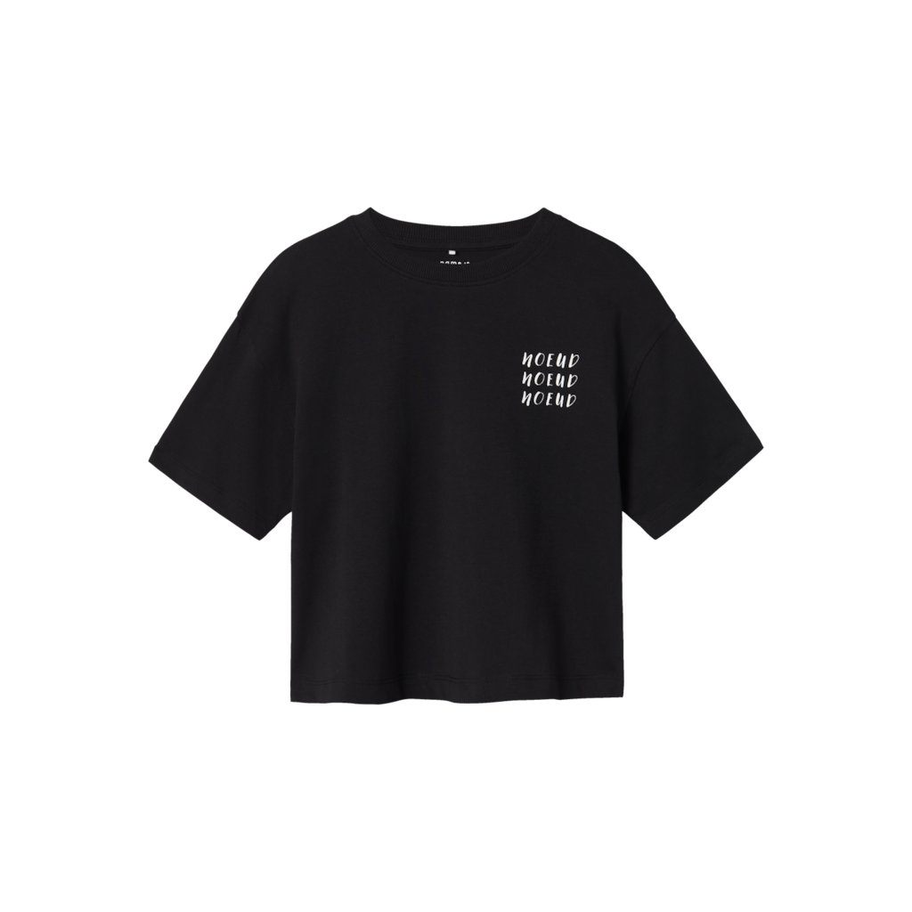 NAME IT T-shirt Hiluna Black NAME IT T-shirt Hiluna Black