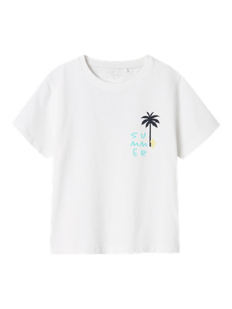 NAME IT T-shirt Jerko Bright White