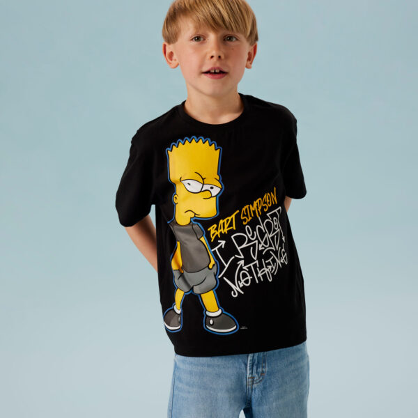NAME IT T-shirt Juda Simpsons Black