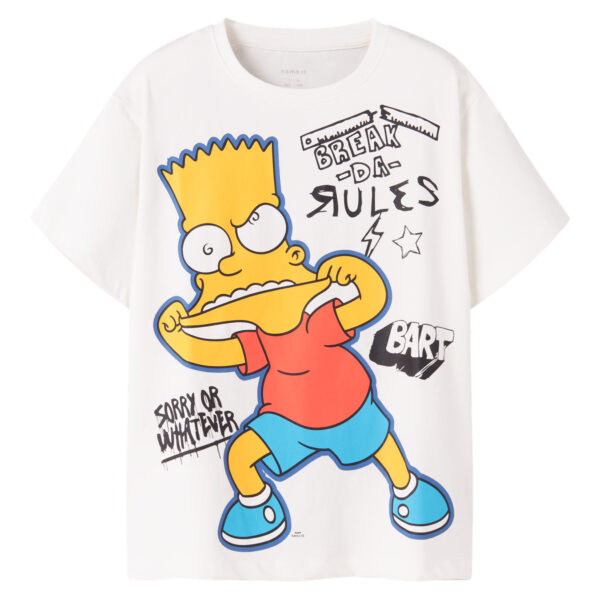 NAME IT T-shirt Juda Simpsons Cloud Dancer