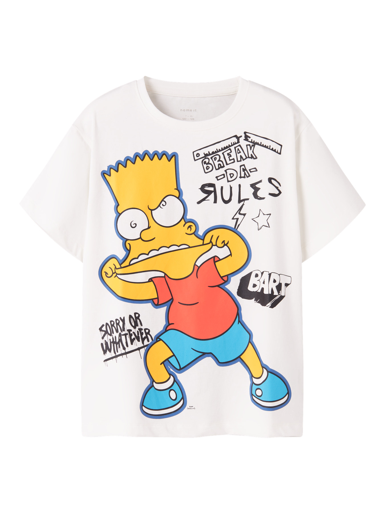 NAME IT T-shirt Juda Simpsons Cloud Dancer