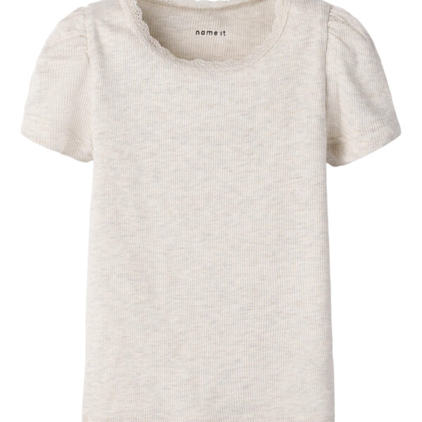 NAME IT T-shirt Kab Peyote Melange