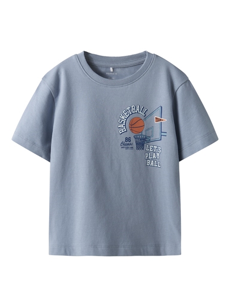 NAME IT T-shirt Keith Dusty Blue