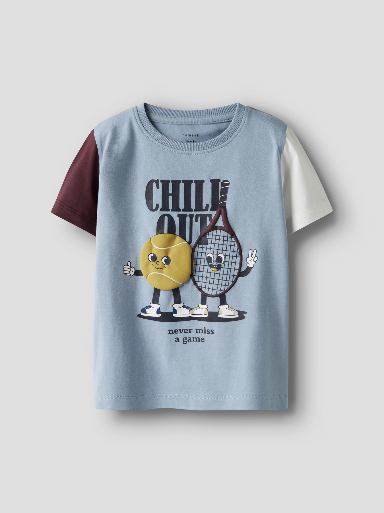 NAME IT T-shirt Kyler Dusty Blue