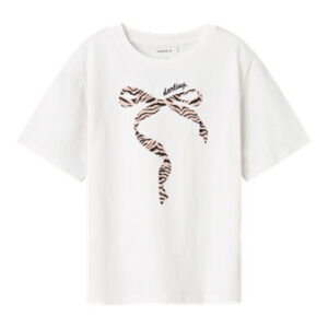 NAME IT T-shirt Lisemarie Bright White
