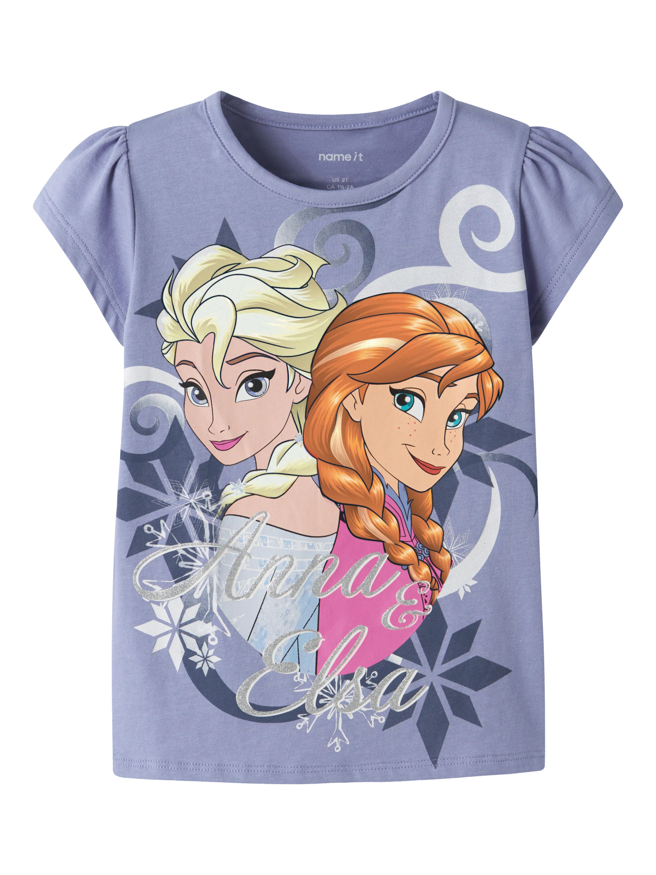 NAME IT T-shirt Momi Frost Purple Impression NAME IT T-shirt Momi Frost Purple Impression