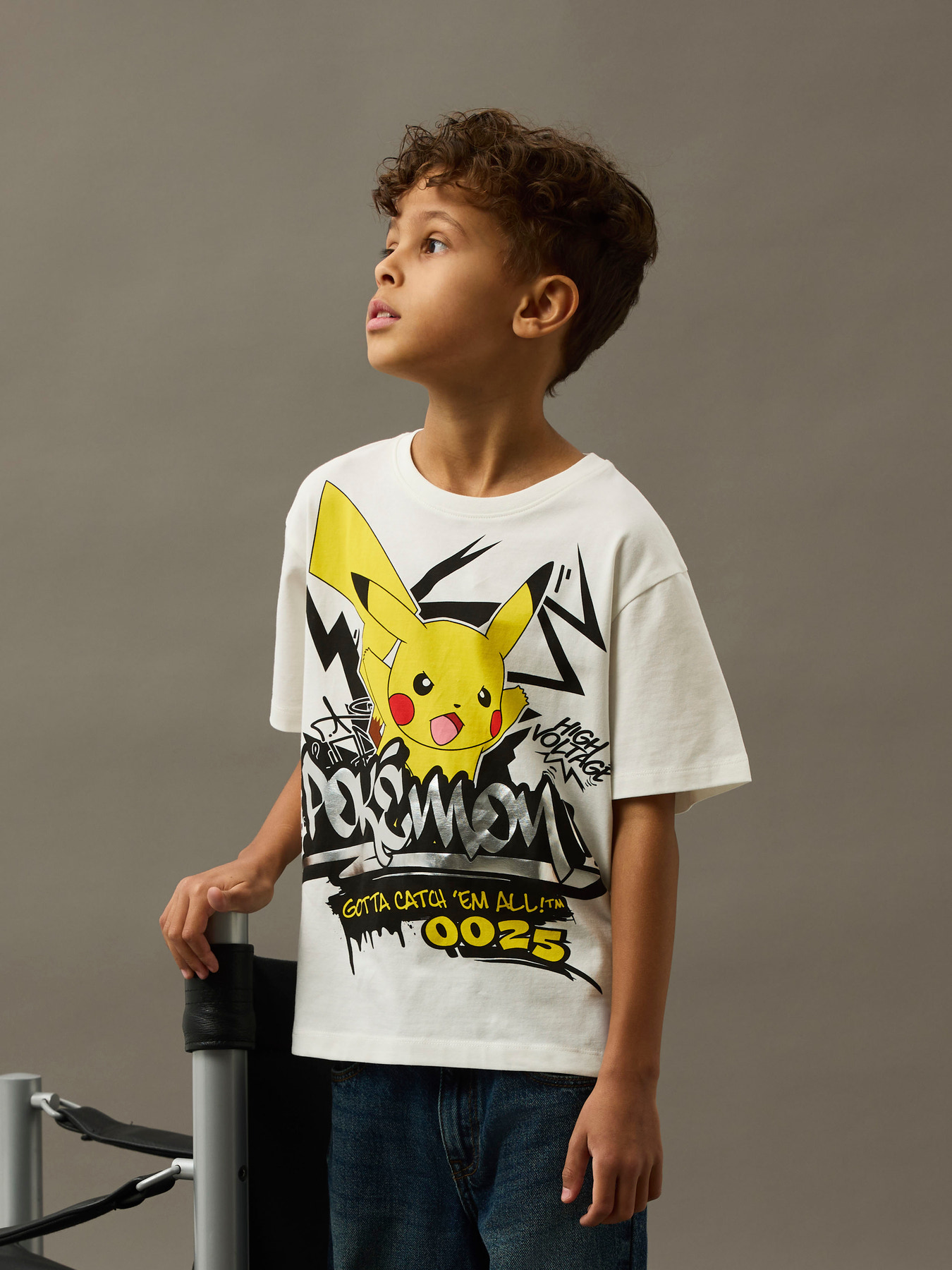 NAME IT T-shirt Nirel Pokemon Cloud Dancer NAME IT T-shirt Nirel Pokemon Cloud Dancer