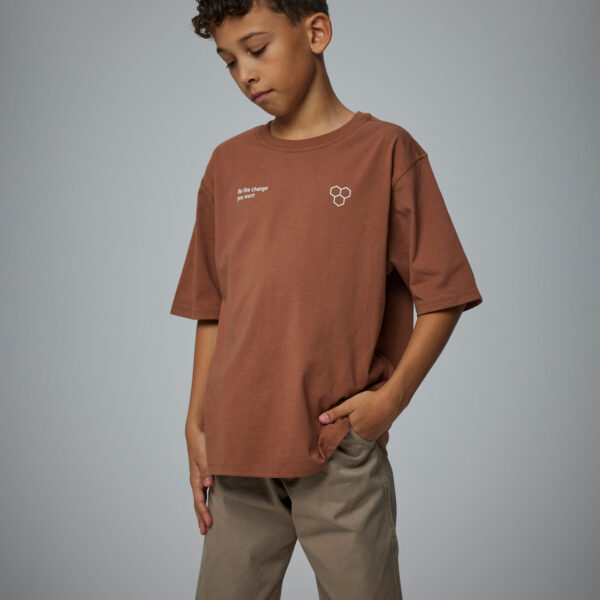 NAME IT T-shirt Oakley Carob Brown