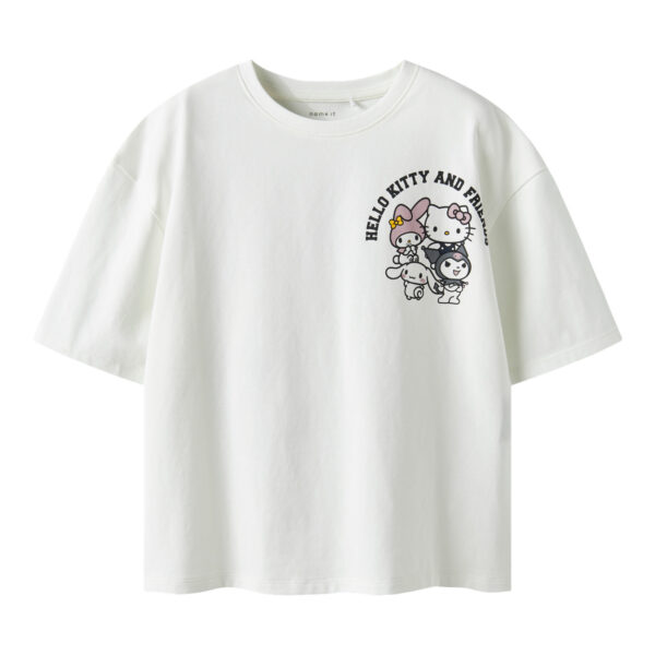 NAME IT T-shirt Oda Hellok Cloud Dancer