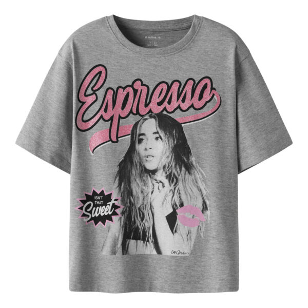 NAME IT T-shirt Odassa Icons Grey Melange