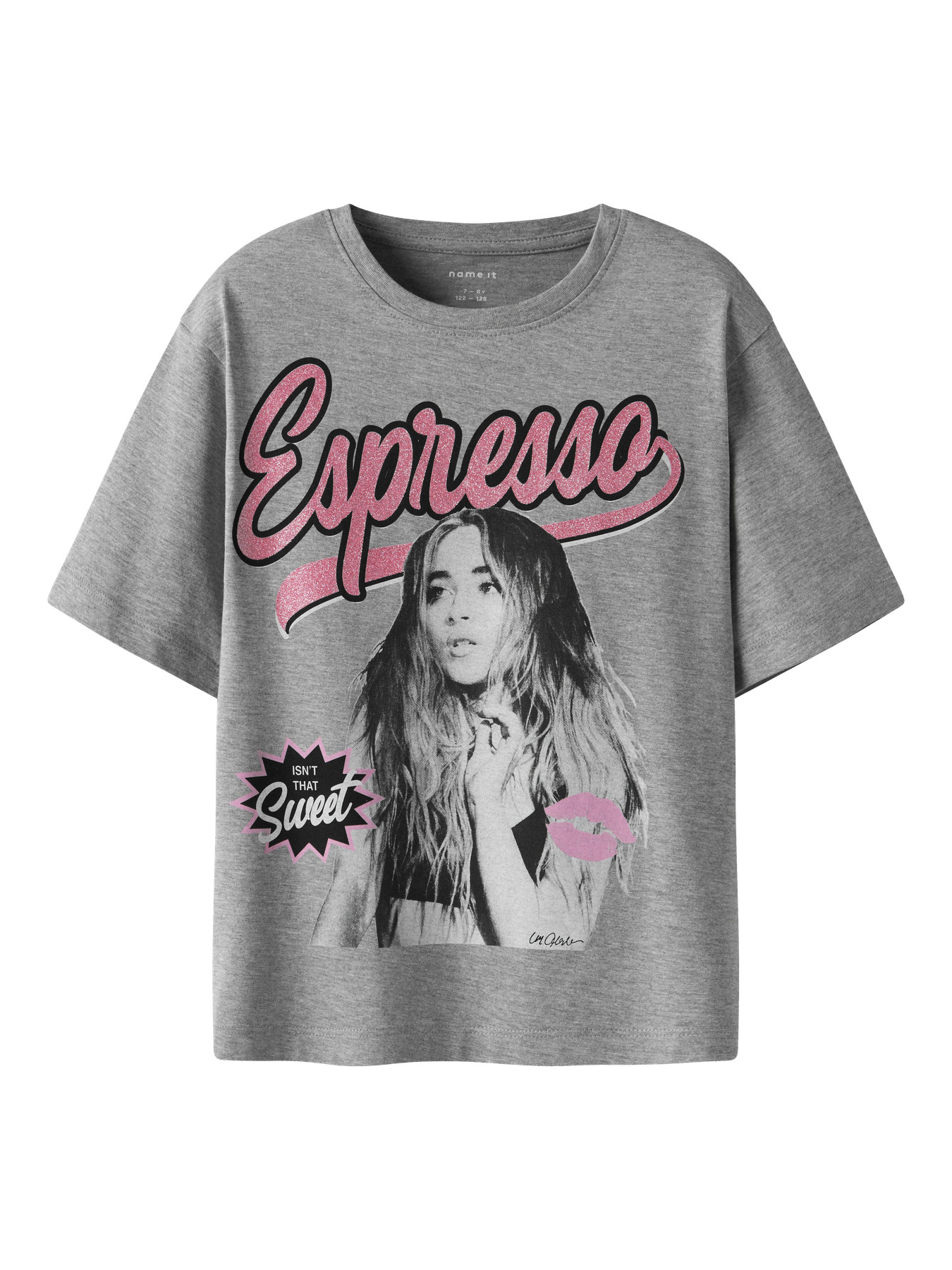 NAME IT T-shirt Odassa Icons Grey Melange NAME IT T-shirt Odassa Icons Grey Melange