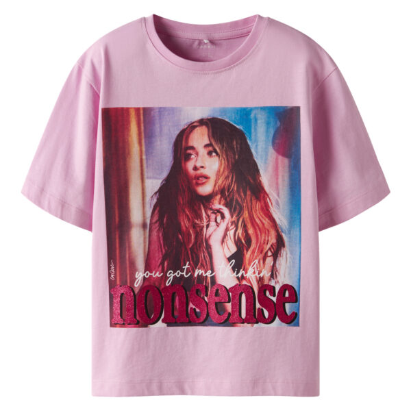 NAME IT T-shirt Odassa Icons Lilac Sachet