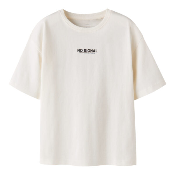 NAME IT T-shirt Ollie Box Cloud Dancer