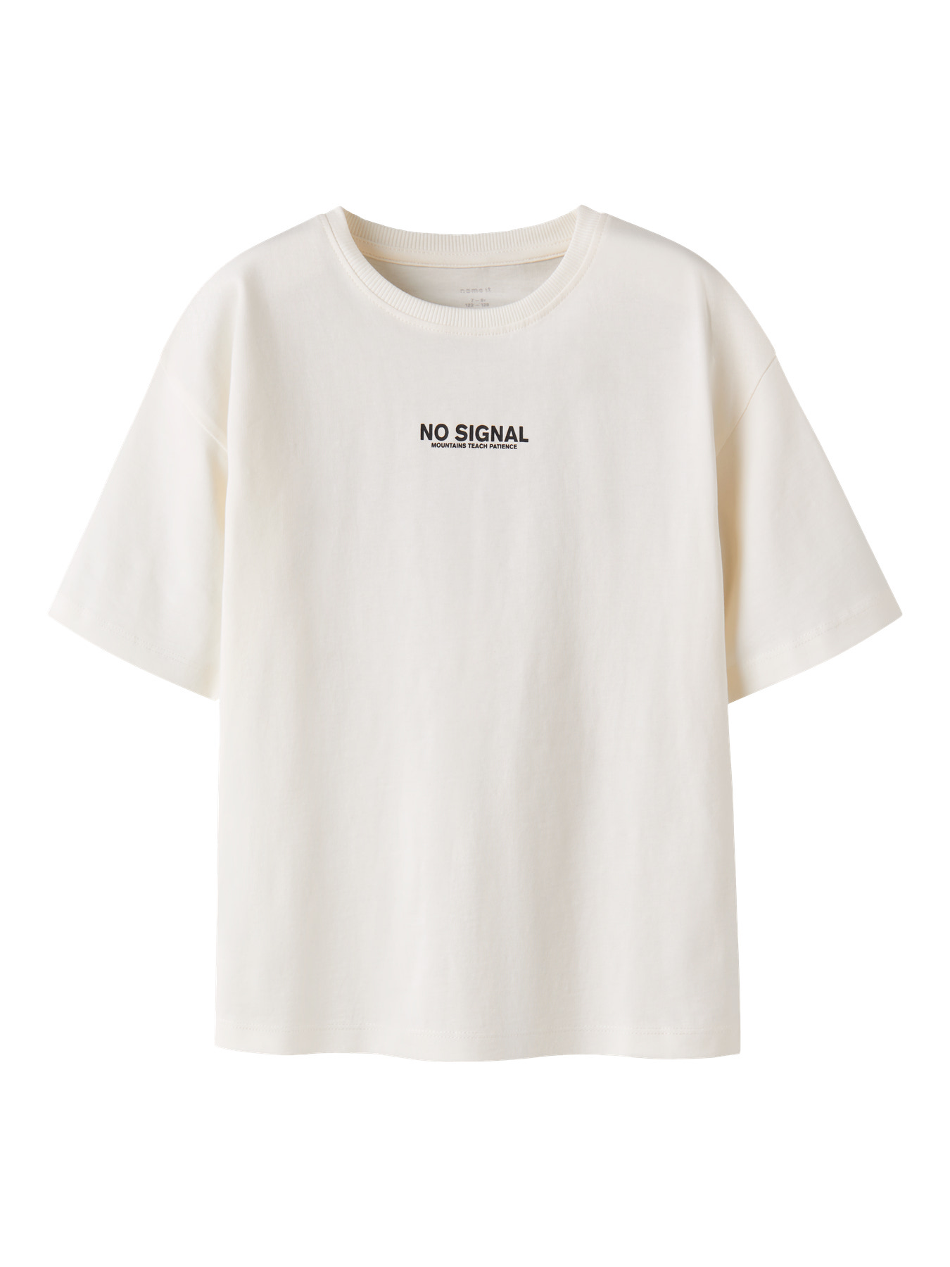 NAME IT T-shirt Ollie Box Cloud Dancer