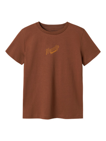 NAME IT T-shirt Rancher Carob Brown NAME IT T-shirt Rancher Carob Brown
