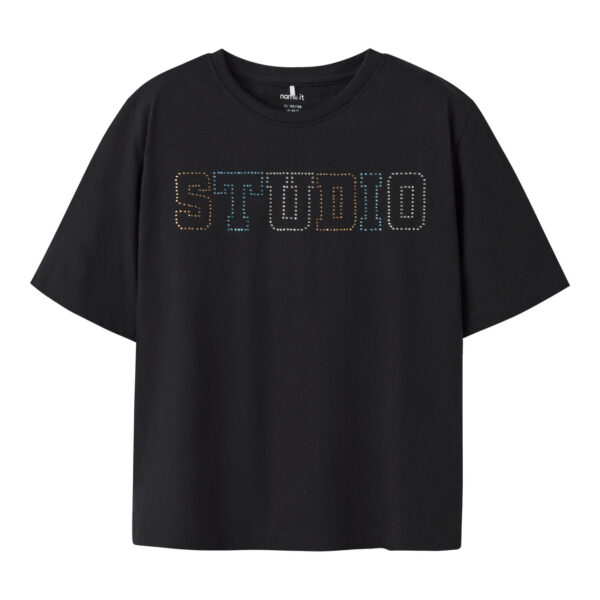 NAME IT T-shirt Rosalie Black
