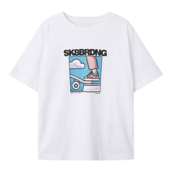 NAME IT T-shirt Saldur Bright White