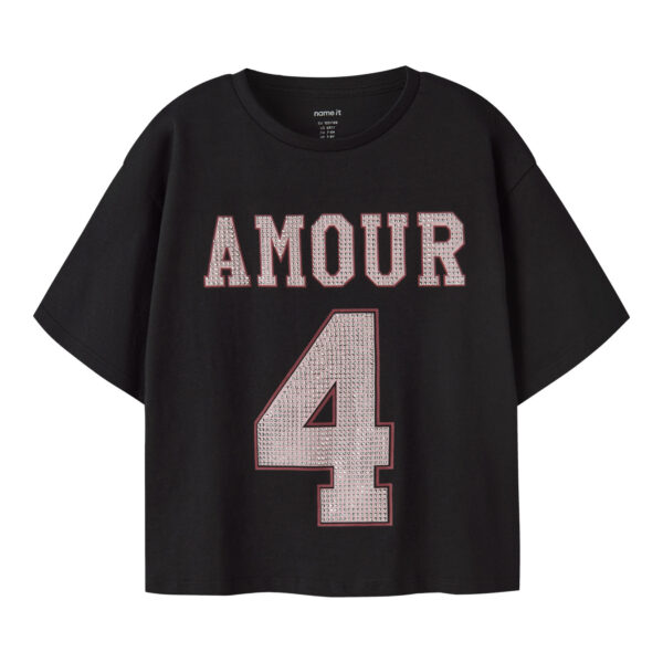 NAME IT T-shirt Sangy Black