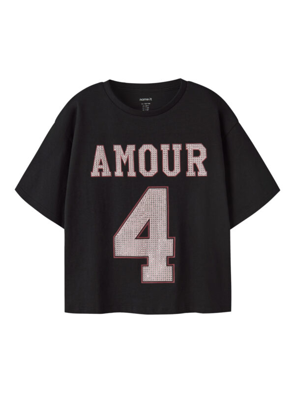 NAME IT T-shirt Sangy Black NAME IT T-shirt Sangy Black