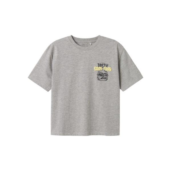 NAME IT T-shirt Tibilbo Grey Melange