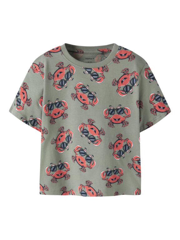 NAME IT T-shirt Valther Shadow Crab