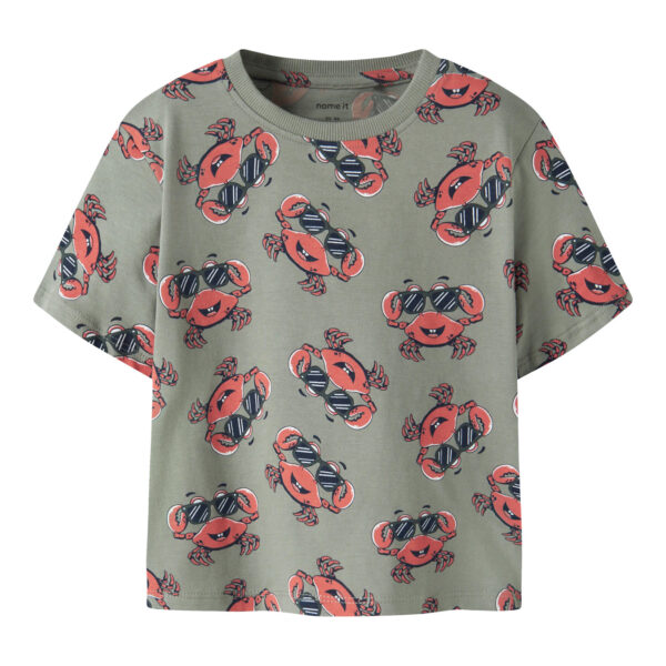 NAME IT T-shirt Valther Shadow Crab