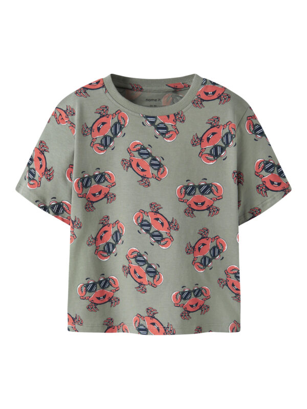 NAME IT T-shirt Valther Shadow Crab