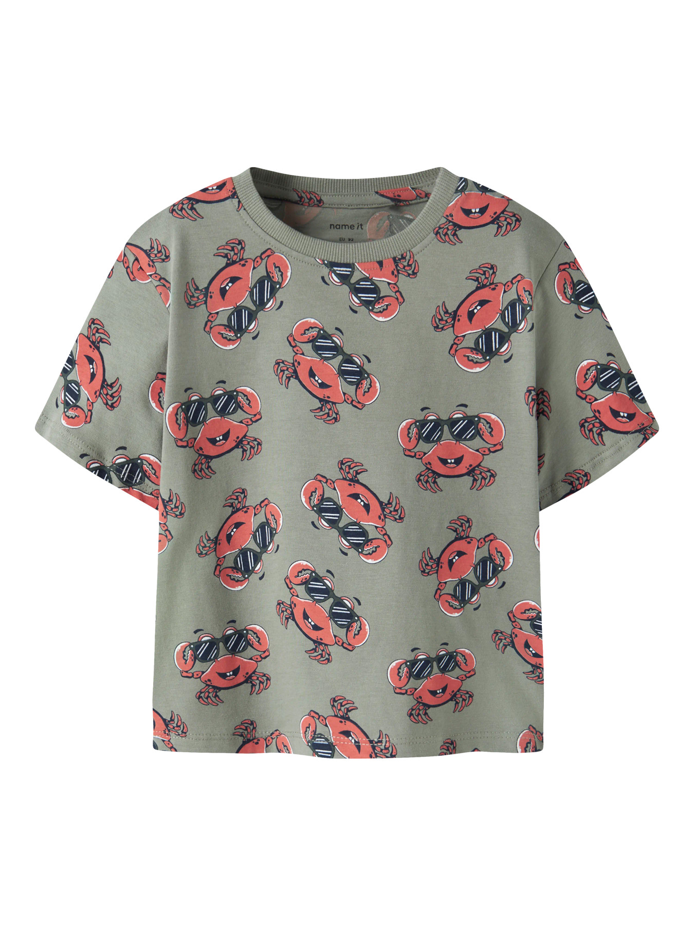 NAME IT T-shirt Valther Shadow Crab
