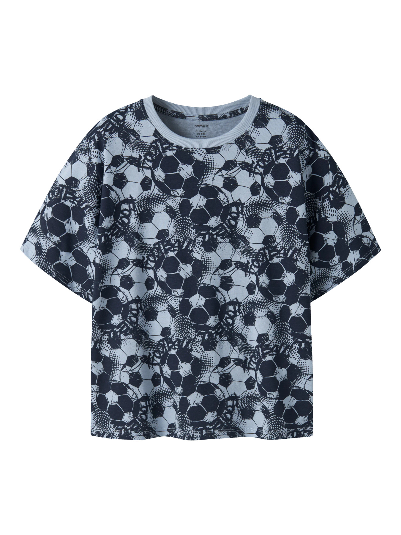 NAME IT T-shirt Veldo Blue Fog NAME IT T-shirt Veldo Blue Fog