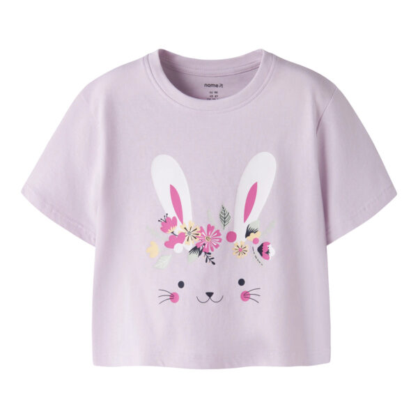 NAME IT T-shirt Vilinse Lavender Fog