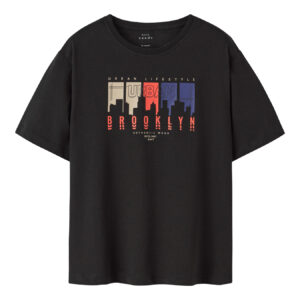 NAME IT T-shirt Vilogo Black Urban