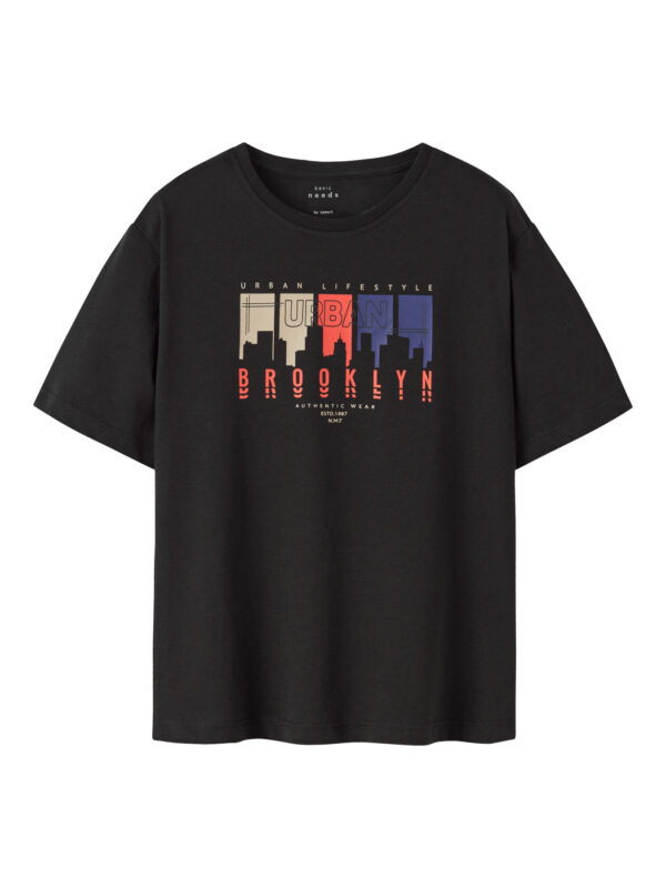 NAME IT T-shirt Vilogo Black Urban