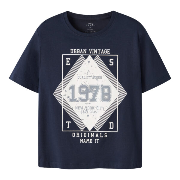 NAME IT T-shirt Vilogo Navy Blazer