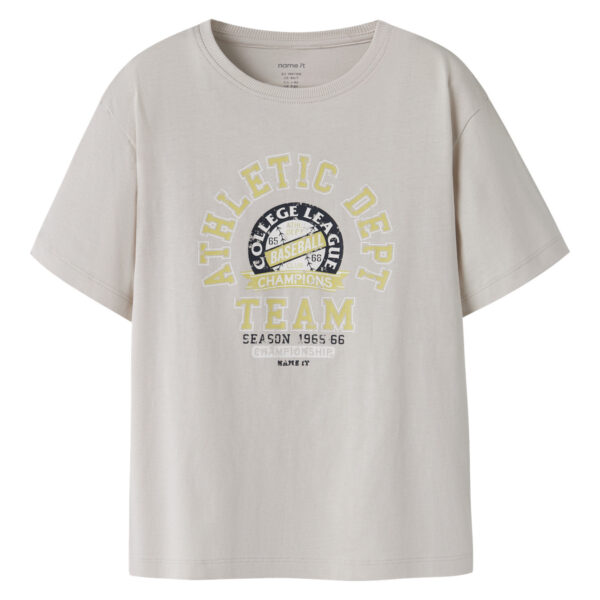 NAME IT T-shirt Vilogo Pumice Stone Team