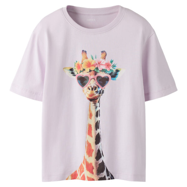 NAME IT T-shirt Votea Lavender Fog