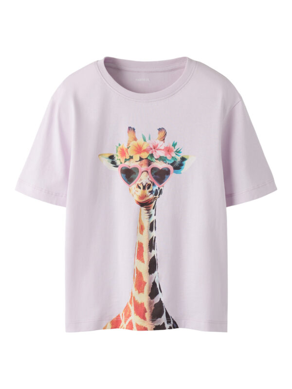 NAME IT T-shirt Votea Lavender Fog