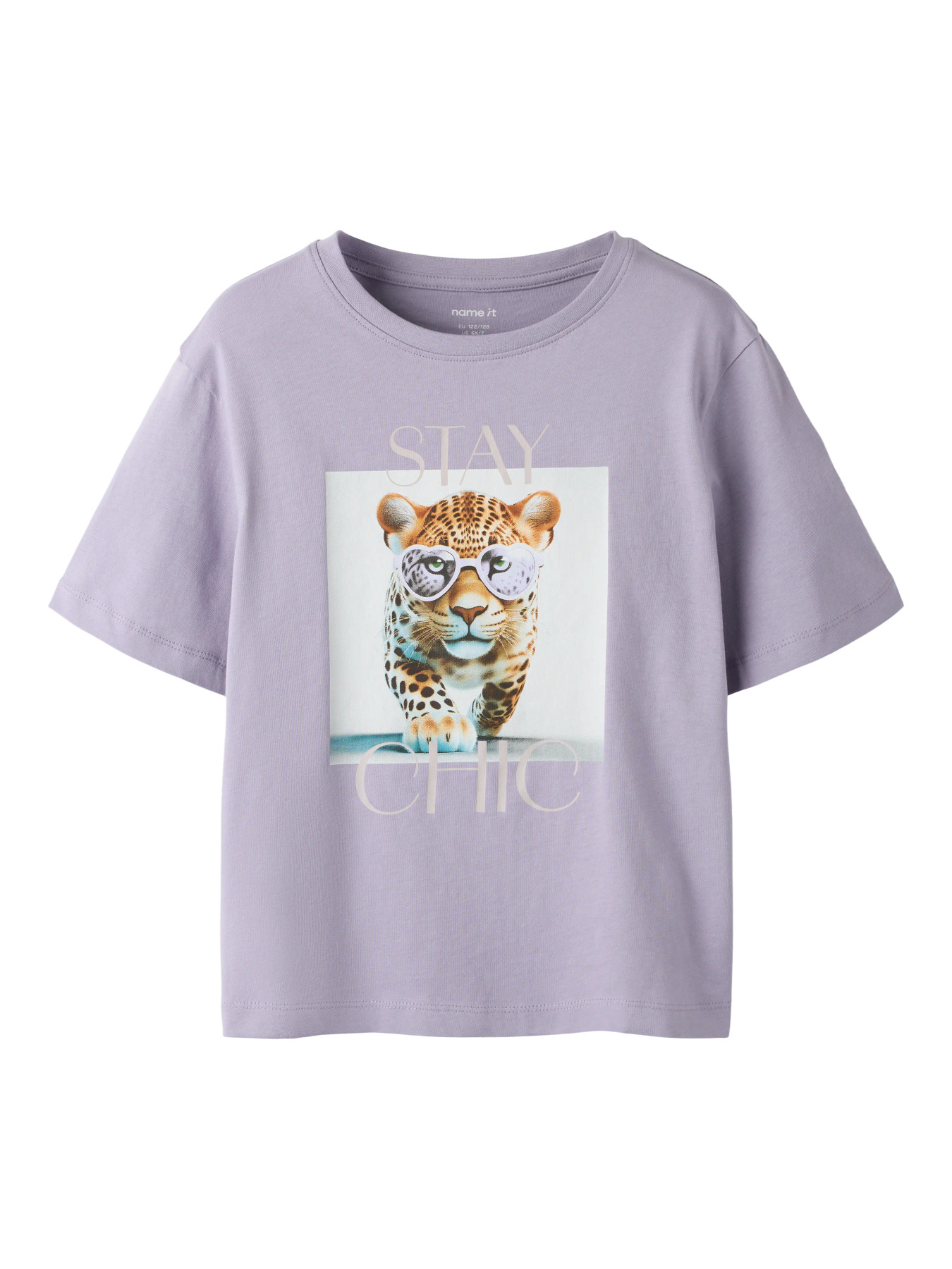 NAME IT T-shirt Votea Lavender Gray Stay Chic NAME IT T-shirt Votea Lavender Gray Stay Chic