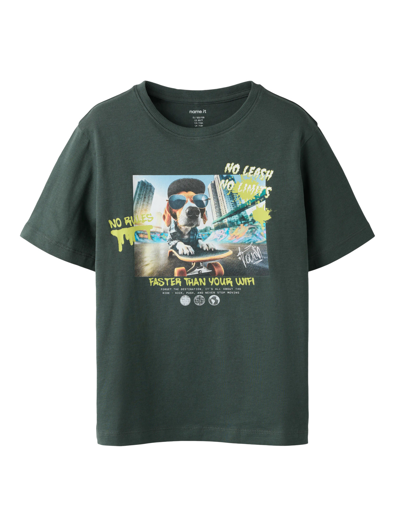 NAME IT T-shirt Voto Urban Chic Skatter Dog NAME IT T-shirt Voto Urban Chic Skatter Dog