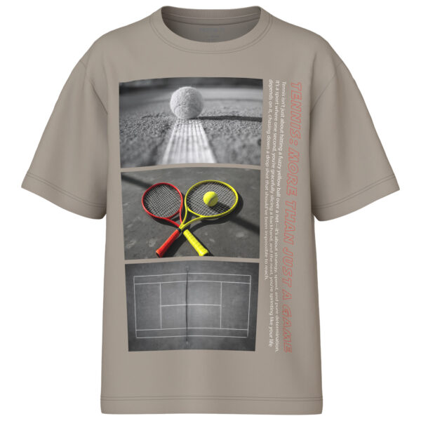 NAME IT T-shirt Voto Vintage Khaki Tennis