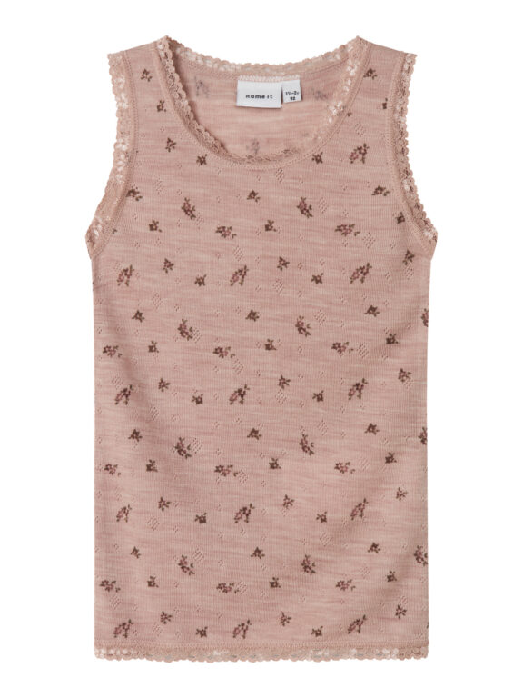 NAME IT Uld Tank Top Wang Shadow Gray
