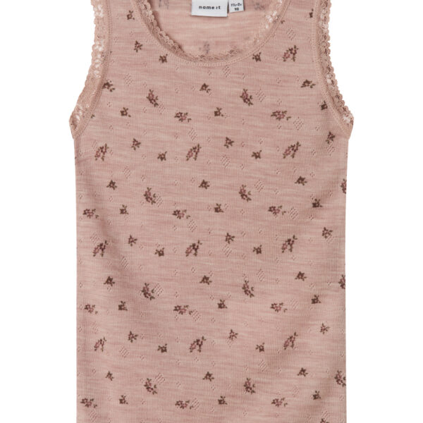 NAME IT Uld Tank Top Wang Shadow Gray