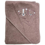 NM Badeslag Mauve m/ Mor & Barn Apl. Str. 100x100 cm. Oeko Tex